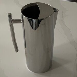 Sleek Silver Pitcher
